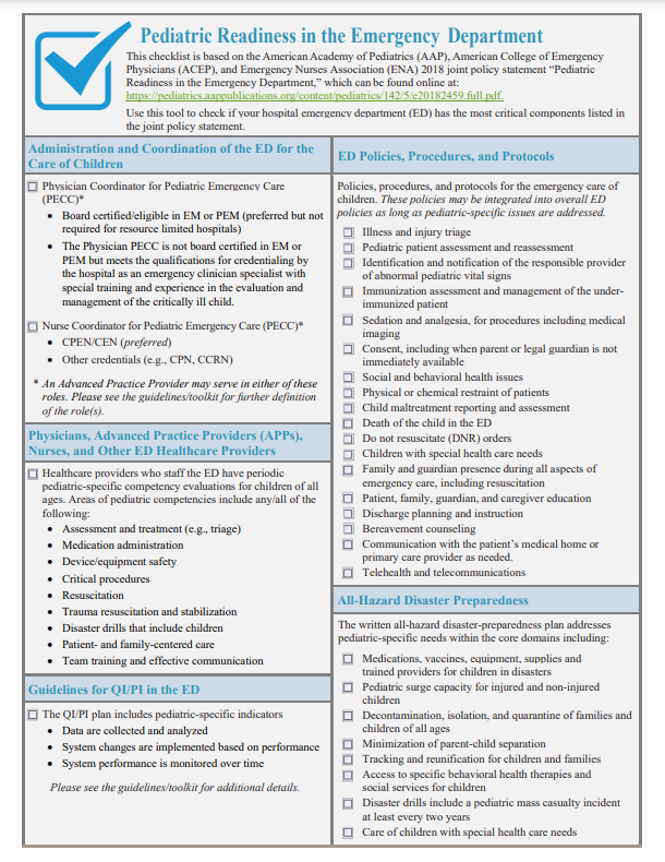 Pediatric Surge Response